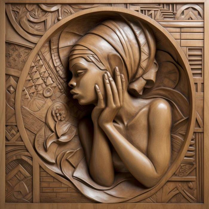 نموذج ثلاثي الأبعاد لآلة CNC 3D Art 